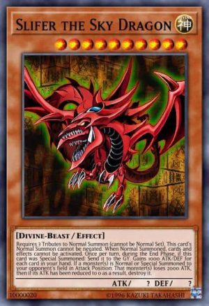Slifer the Sky Dragon - (2016 Mega-Tins) - (CT13-EN001) - (Secret Rare)