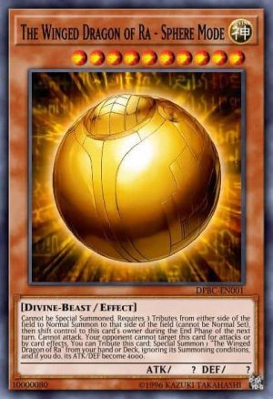 The Winged Dragon of Ra - Sphere Mode - (Rarity Collection) - (RA01-EN007) - (Secret Rare)