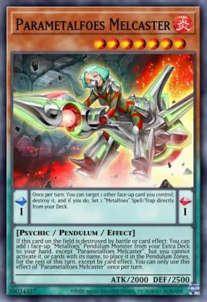 Parametalfoes Melcaster - (Blazing Vortex) - (BLVO-EN020) - (Common)
