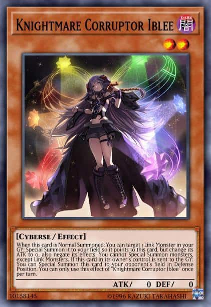 Knightmare Corruptor Iblee - (Battles of Legend: Monstrous Revenge) - (BLMR-EN057) - (Secret Rare)
