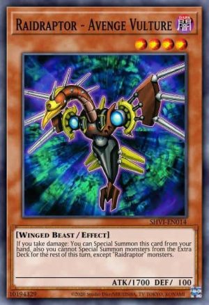 Raidraptor - Avenge Vulture - (2017 Mega-Tin Mega Pack) - (MP17-EN006) - (Common)