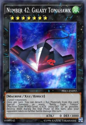 Number 42: Galaxy Tomahawk - (Primal Origin) - (PRIO-EN092) - (Common)