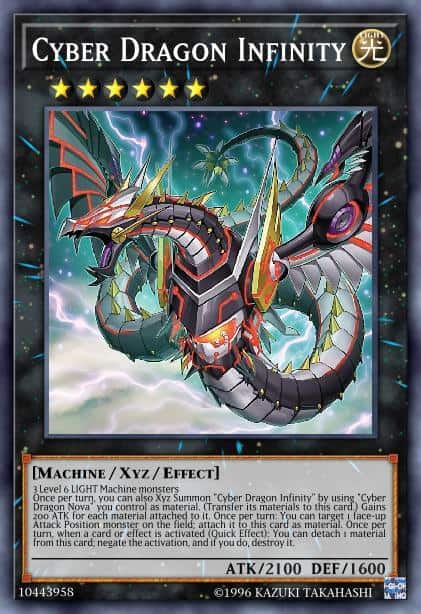 Cyber Dragon Infinity - (Alt art) - (Maximum Gold) - (MAGO-EN033)
