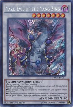 Yazi, Evil of the Yang Zing - (The New Challengers) - (NECH-EN051) - (Secret)
