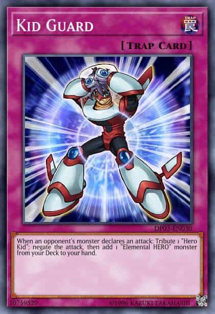 Kid Guard - (Duelist Pack Jaden Yuki 2) - (DP03-EN030) - (Super Rare)