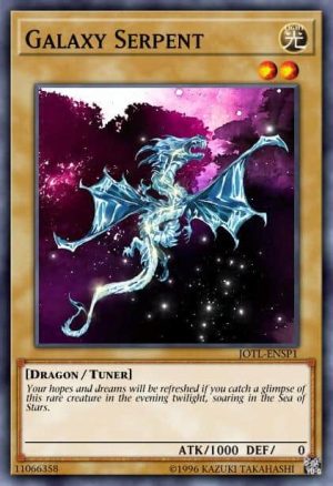 Galaxy Serpent - (Starter Link Strike) - (YS17-EN005) - (Common)