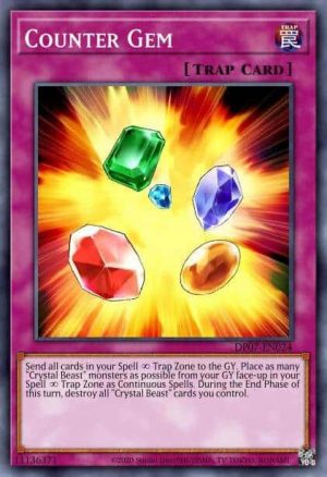 Counter Gem - (Structure Legend of the Crystal Beasts) - (SDCB-EN038) - (Common)