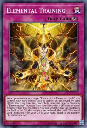 Elemental Training - (Flames of Destruction) - (FLOD-EN074) - (Ultra Rare)