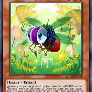 Naturia Fruitfly - (Hidden Arsenal Chapter 1) - (HAC1-EN106) - (DT Normal Rare)