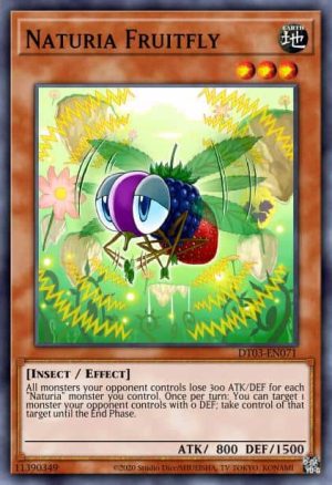 Naturia Fruitfly - (Hidden Arsenal Chapter 1) - (HAC1-EN106) - (DT Normal Rare)
