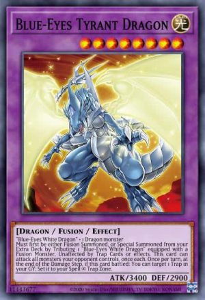 Blue-Eyes Tyrant Dragon - (Battle of Chaos) - (BACH-EN037) - (Ultra Rare)