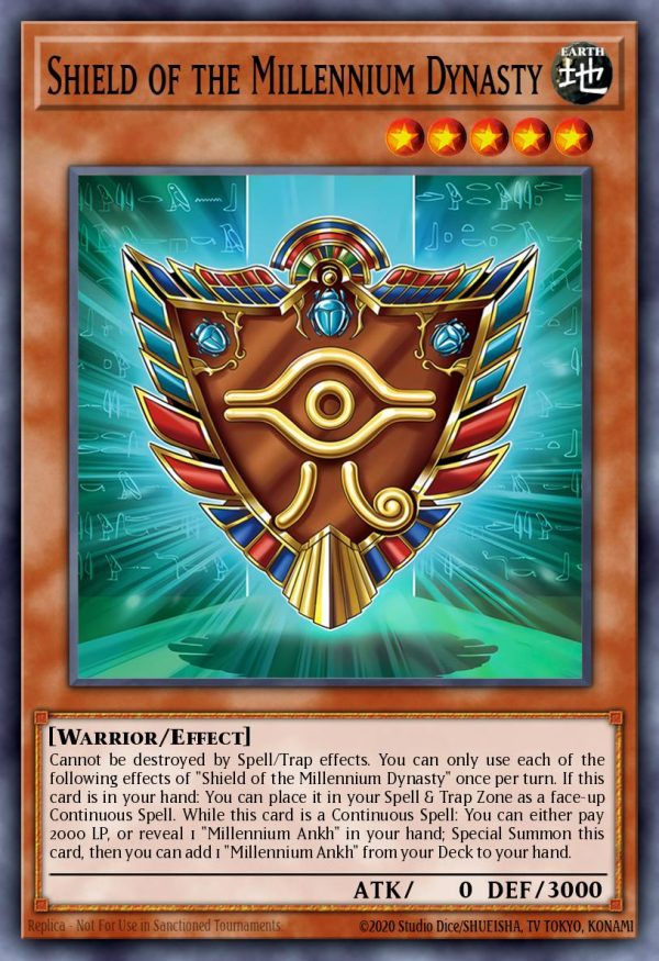 Shield of the Millennium Dynasty - (The Infinite Forbidden) - (INFO-EN003) - (Ultra Rare)