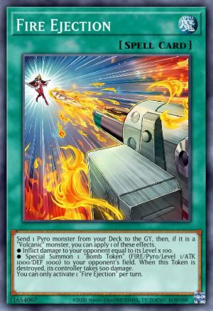 Fire Ejection - (Legendary Duelists: Soulburning Volcano) - (LD10-EN022) - (Super Rare)