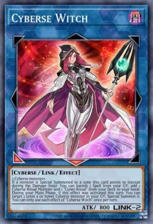 Cyberse Witch - (2019 Gold Sarcophagus Tin Mega Pack) - (MP19-EN098) - (Super Rare)