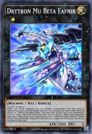 Drytron Mu Beta Fafnir - (Lightning Overdrive) - (LIOV-EN043) - (Secret Rare)