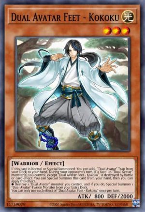 Dual Avatar Feet - Kokoku - (Phantom Rage) - (PHRA-EN015) - (Super Rare)