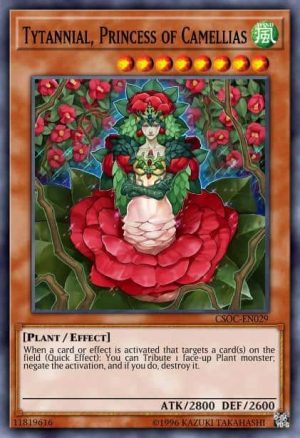 Tytannial, Princess of Camellias - (Premium Gold) - (PGLD-EN088) - (Gold Rare)