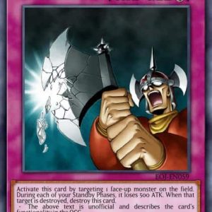 Shattered Axe - (Yugi's Legendary Decks) - (YGLD-ENC38) - (Common)