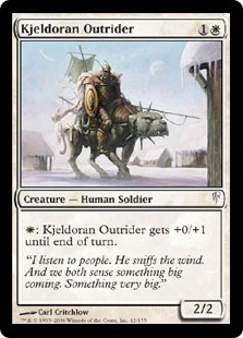 Kjeldoran Outrider - Coldsnap-(012)