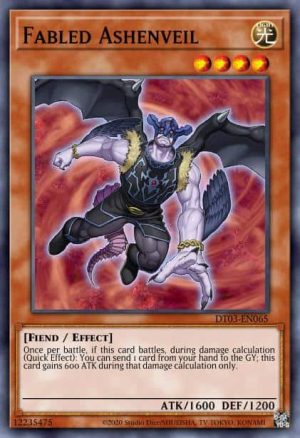 Fabled Ashenveil - (Battle Pack Epic Dawn) - (BP01-EN158) - (Starfoil Rare)