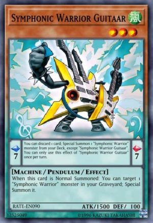 Symphonic Warrior Guitaar - (Raging Tempest) - (RATE-EN090) - (Common)
