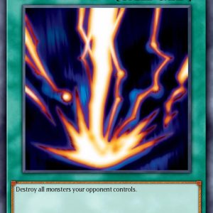 Raigeki - (Platinum Secret Rare)- (Quarter Century Bonanza) - (RA03-EN083)