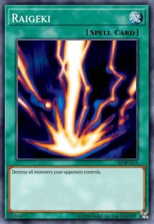 Raigeki - (LC Kaiba Mega Pack) - (LCKC-EN088) - (Ultra Rare)