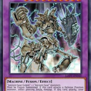Ultimate Ancient Gear Golem - (Light of Destruction) - (LODT-EN043) - (Ultra Rare)