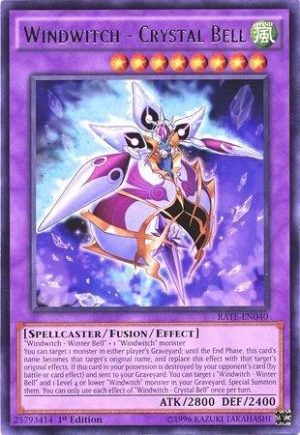 Windwitch - Crystal Bell - (Raging Tempest) - (RATE-EN040) - (Rare)