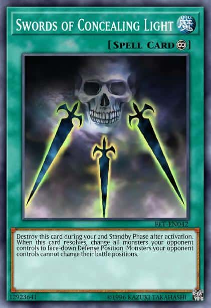 Swords of Concealing Light - (Flaming Eternity) - (FET-EN042) - (Ultimate Rare)(MP)