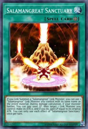 Salamangreat Sanctuary - (Legendary Duelists: Soulburning Volcano) - (LD10-EN013) - (Common)