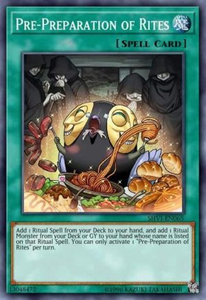 Pre-Preparation of Rites - (Shining Victories) - (SHVI-EN065) - (Super Rare)