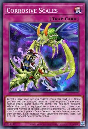 Corrosive Scales - (Legendary Duelists Ancient Millennium) - (LED2-EN010) - (Rare)
