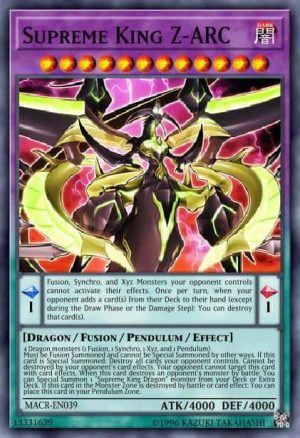 Supreme King Z-ARC - (Legendary Duelists Magical Hero) - (LED6-EN054) - (Common)