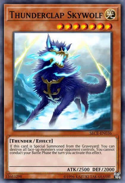 Thunderclap Skywolf - (Secrets of Eternity) - (SECE-EN036) - (Super Rare)