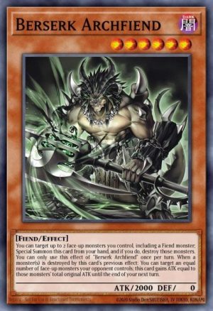 Berserk Archfiend - (Phantom Nightmare) - (PHNI-EN027) - (Common)