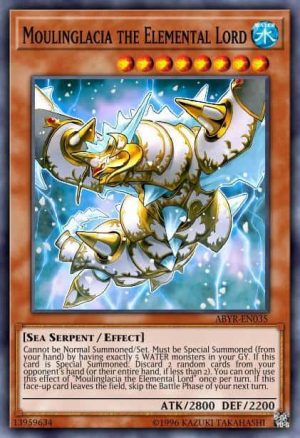 Moulinglacia the Elemental Lord - (Structure Freezing Chains) - (SDFC-EN025) - (Common)