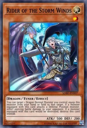 Rider of the Storm Winds - (Saga of Blue-Eyes White Dragon Structure) - (SDBE-EN007) - (Common)