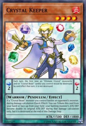 Crystal Keeper - (Flames of Destruction) - (FLOD-EN093) - (Common)