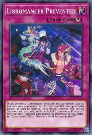 Libromancer Prevented - (Dimension Force) - (DIFO-EN091) - (Super Rare)