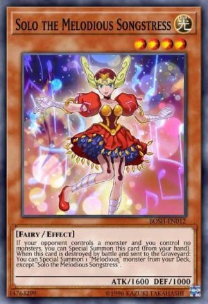Solo the Melodious Songstress - (Breakers of Shadow) - (BOSH-EN012) - (Common)