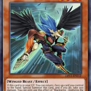 Blackwing - Zephyros the Elite - (Realm of Light Structure) - (SDLI-EN022) - (Common)