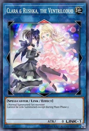 Clara & Rushka, the Ventriloduo - (Extreme Force) - (EXFO-EN049) - (Ultra Rare)