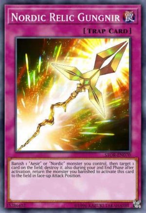 Nordic Relic Gungnir - (LC 5D's Mega Pack) - (LC5D-EN200) - (Ultra Rare)