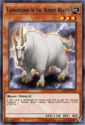 Tanngrisnir of the Nordic Beasts - (Legendary Hero Decks) - (LEHD-ENB01) - (Ultra Rare)