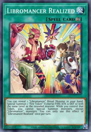 Libromancer Realized - (Dimension Force) - (DIFO-EN088) - (Super Rare)
