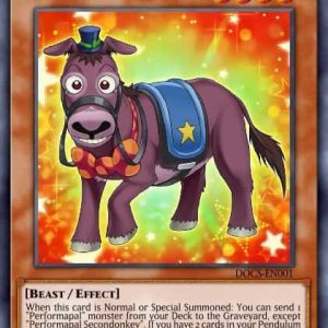 Performapal Secondonkey - (Star Pack Battle Royal) - (SP17-EN025) - (Starfoil Rare)