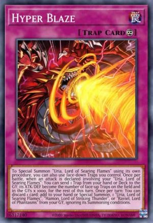 Hyper Blaze - (Structure Sacred Beasts) - (SDSA-EN034) - (Super Rare)