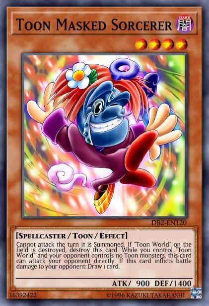 Toon Masked Sorcerer - (Legendary Duelists Season 1) - (LDS1-EN058) - (Common)