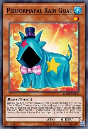 Performapal Rain Goat - (Breakers of Shadow) - (BOSH-EN006) - (Common)
